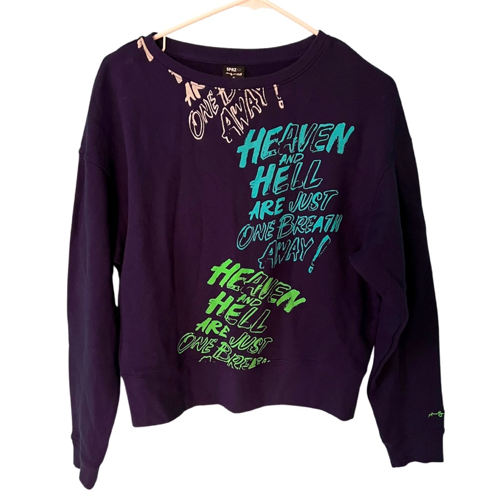 SPRZ NY Andy Warhol Sweatshirt NWOT